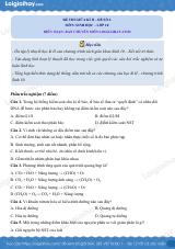 Đề thi giữa kì 2 Sinh 10 Kết nối tri thức - Đề số 4